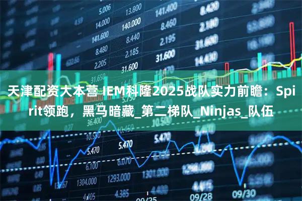 天津配资大本营 IEM科隆2025战队实力前瞻：Spirit领跑，黑马暗藏_第二梯队_Ninjas_队伍